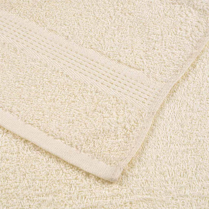 Wash Towels 2 pcs FROGN Cream 30x30 cm 100% Cotton