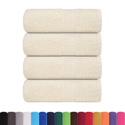 Wash Towels 4 pcs FROGN Cream 30x30 cm 100% Cotton