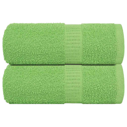 Wash Towels 2 pcs FROGN Apple Green 30x30 cm 100% Cotton