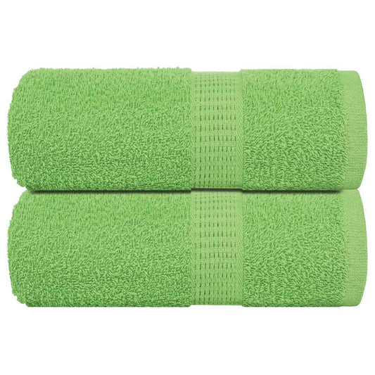 Wash Towels 2 pcs FROGN Apple Green 30x30 cm 100% Cotton