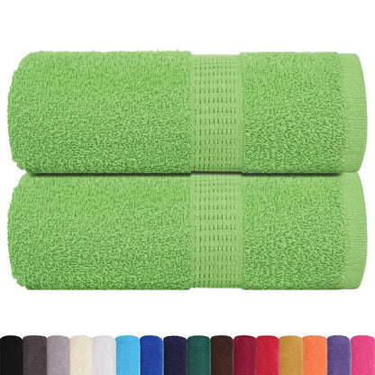 Wash Towels 2 pcs FROGN Apple Green 30x30 cm 100% Cotton