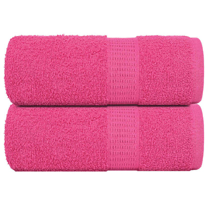 Wash Towels 2 pcs FROGN Pink 30x30 cm 100% Cotton