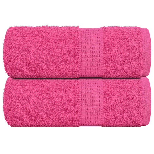 Wash Towels 2 pcs FROGN Pink 30x30 cm 100% Cotton