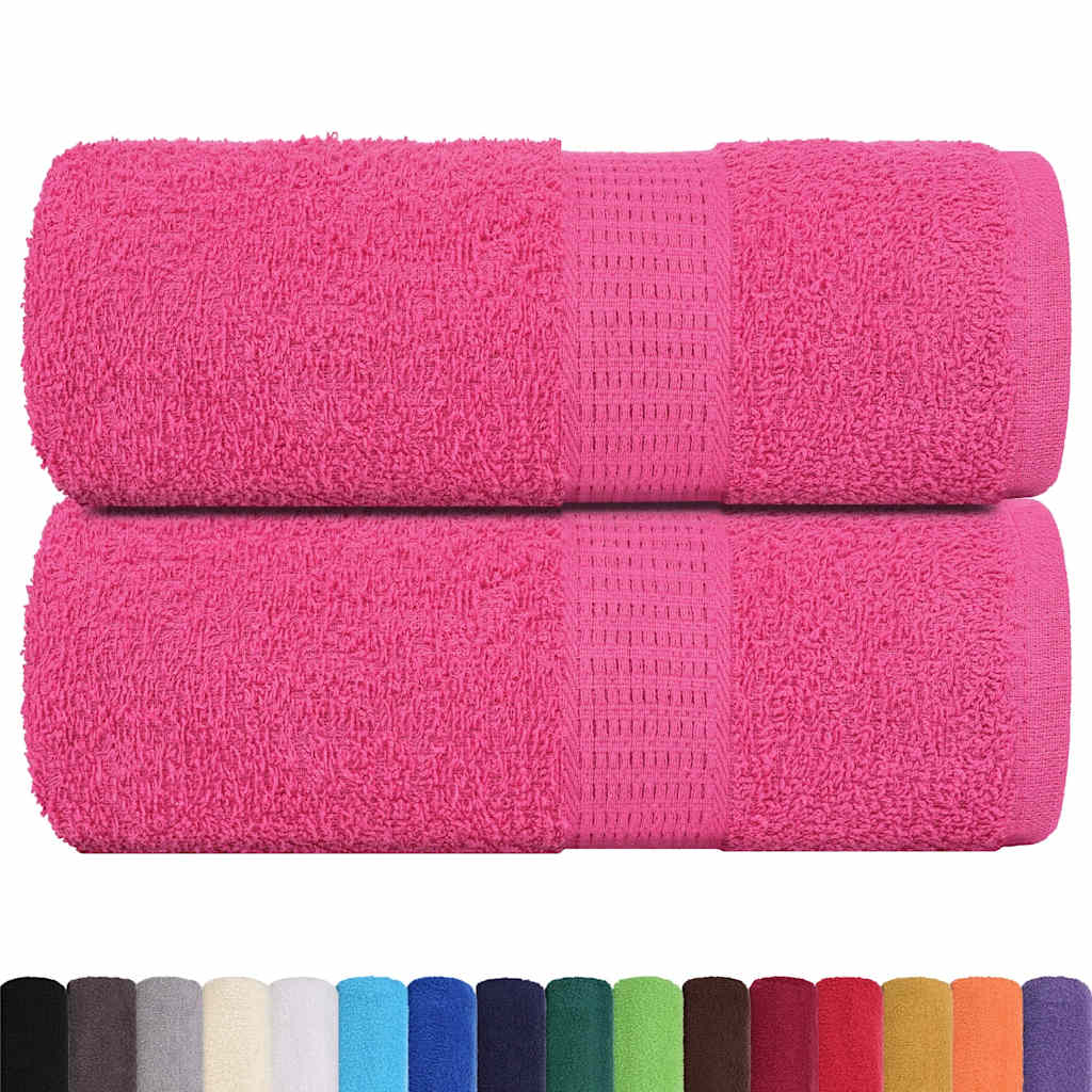 Wash Towels 2 pcs FROGN Pink 30x30 cm 100% Cotton