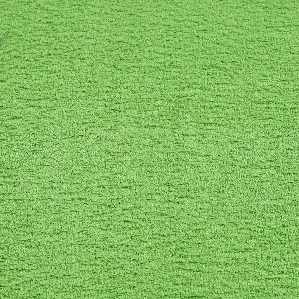 8 Piece Towel Set Apple Green 360 gsm 100% Cotton