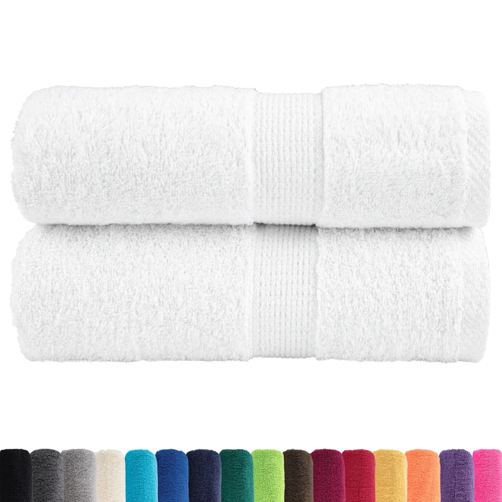 Premium Wash Towels SOLUND 2pcs White 30x30cm 600gsm