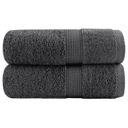 Premium Wash Towels SOLUND 2pcs Anthracite 30x30cm 600gsm