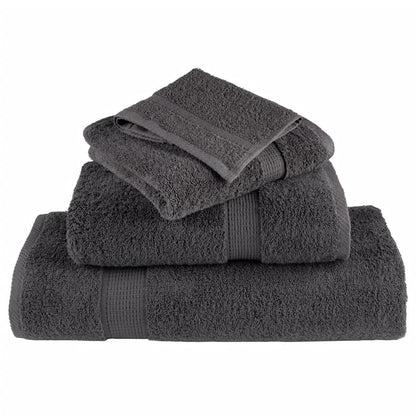 Premium Wash Towels SOLUND 2pcs Anthracite 30x30cm 600gsm