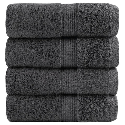Premium Wash Towels SOLUND 4pcs Anthracite 30x30cm 600gsm
