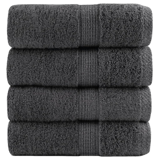 Premium Wash Towels SOLUND 4pcs Anthracite 30x30cm 600gsm