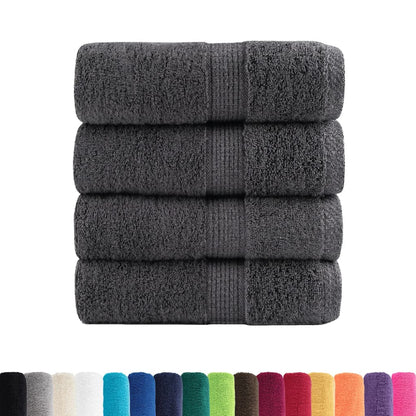 Premium Wash Towels SOLUND 4pcs Anthracite 30x30cm 600gsm