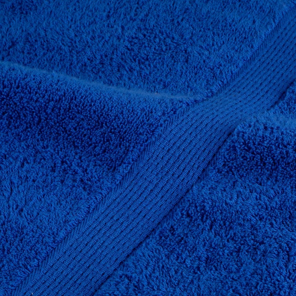 Premium Guest Towels SOLUND 2pcs Blue 30x50cm 600gsm