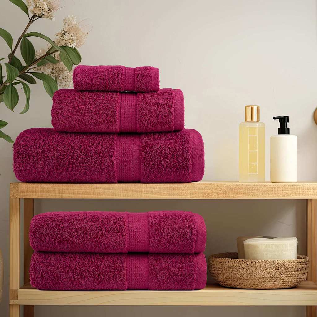 Washcloths SOLUND Bordeaux Cotton