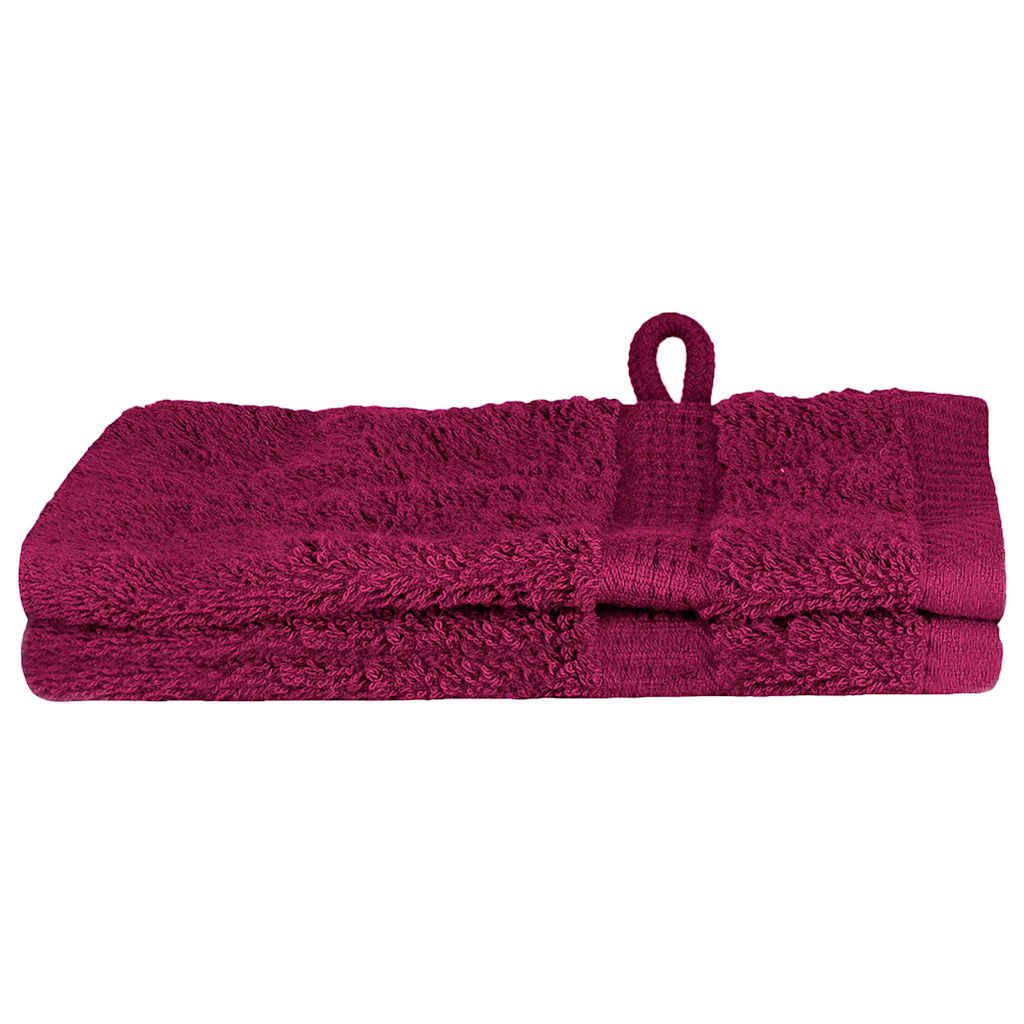 Washcloths SOLUND Bordeaux Cotton
