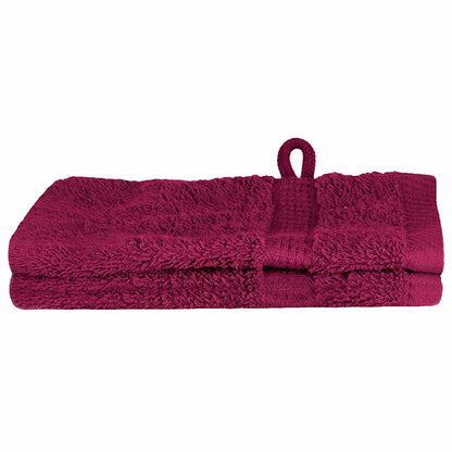 Washcloths SOLUND Bordeaux Cotton