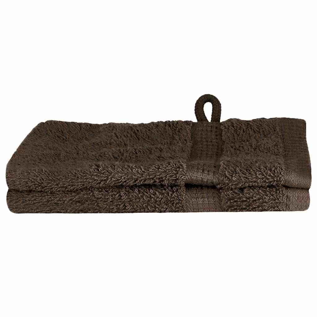 Washcloths SOLUND Brown Cotton