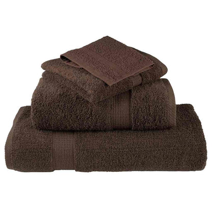 Washcloths SOLUND Brown Cotton
