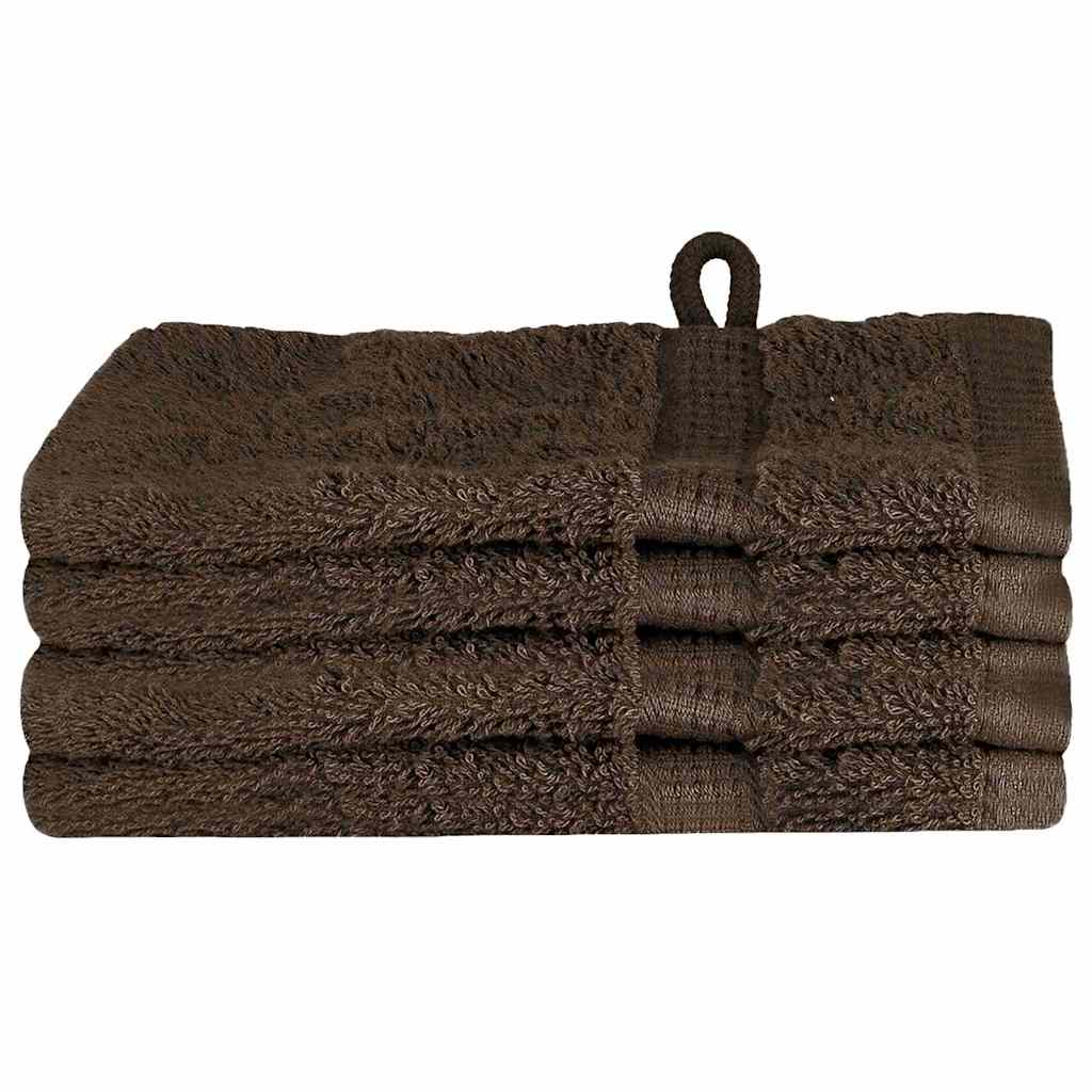 Washcloths SOLUND Brown Cotton