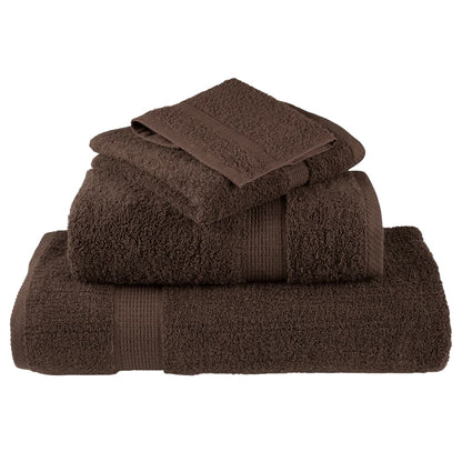 Premium Wash Towels SOLUND 2pcs Brown 30x30cm 600gsm