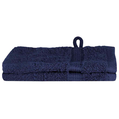 Washcloths SOLUND Navy blue Cotton