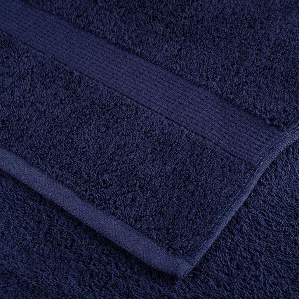 Washcloths SOLUND Navy blue Cotton