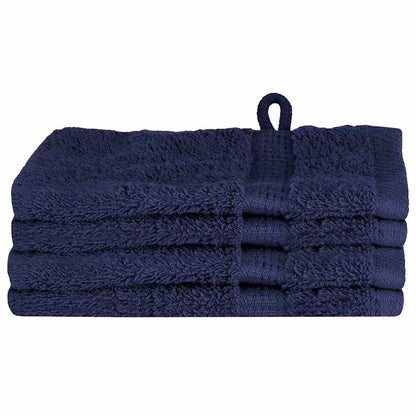 Washcloths SOLUND Navy blue Cotton