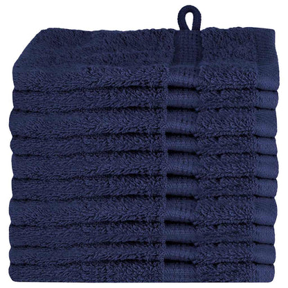 Washcloths SOLUND Navy blue Cotton