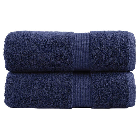 Premium Wash Towels SOLUND 2pcs Navy Blue 30x30cm 600gsm