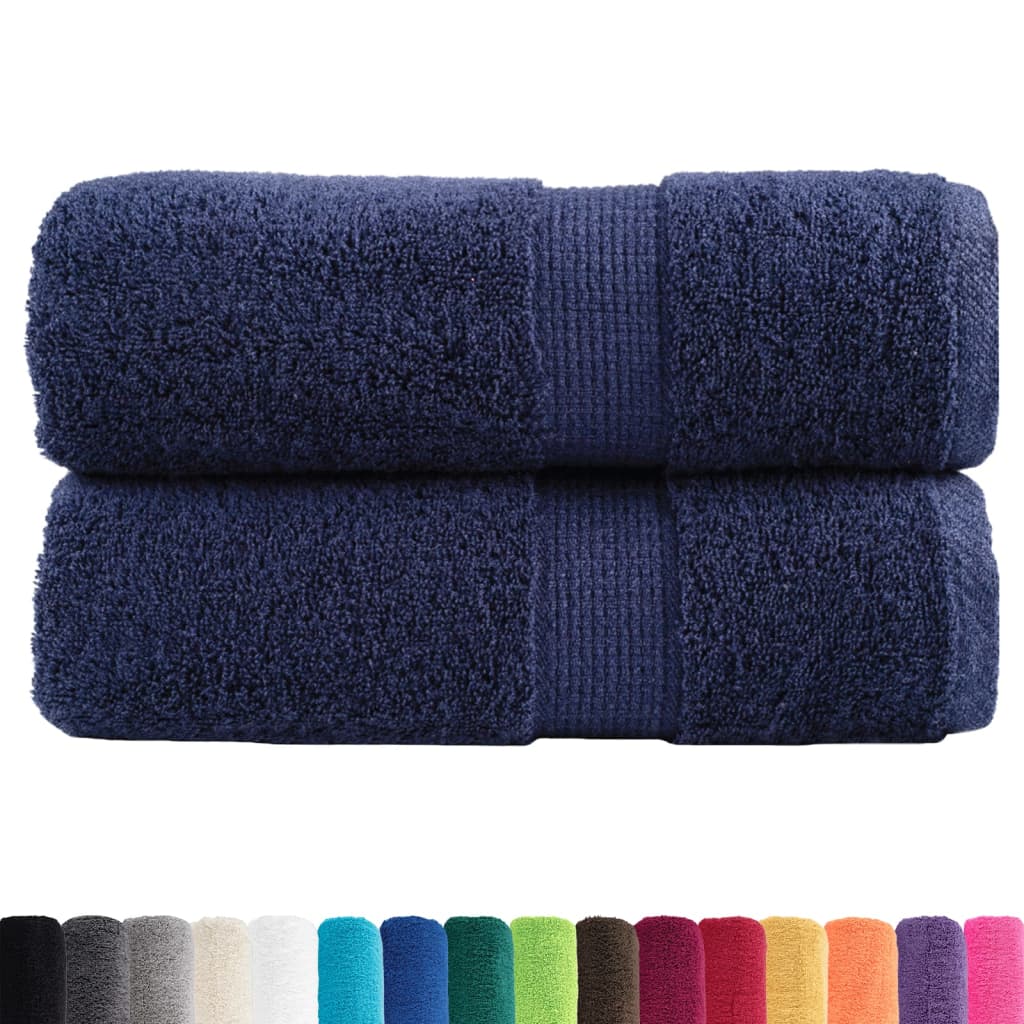 Premium Wash Towels SOLUND 2pcs Navy Blue 30x30cm 600gsm