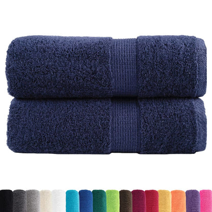 Premium Wash Towels SOLUND 2pcs Navy Blue 30x30cm 600gsm