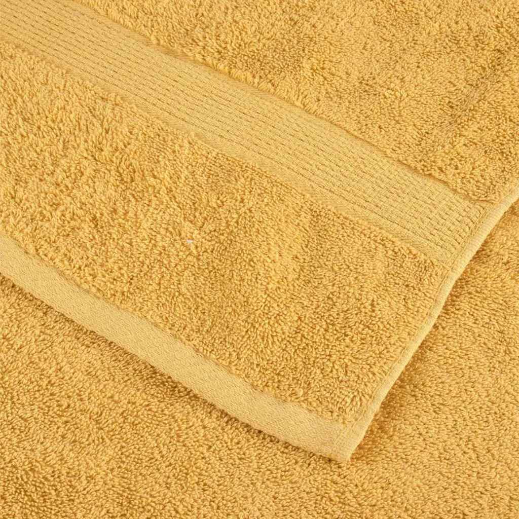Washcloths SOLUND Gold Cotton