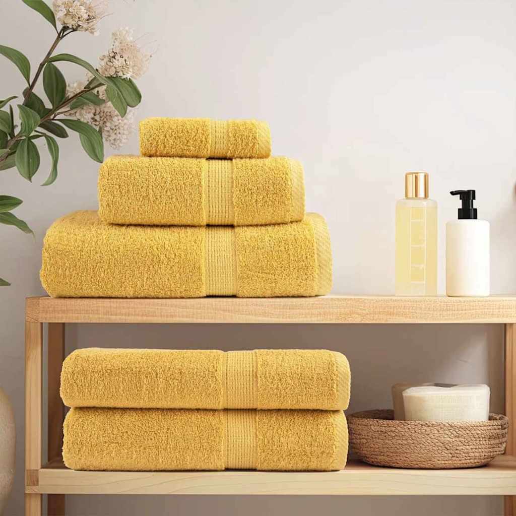 Washcloths SOLUND Gold Cotton