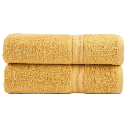 Premium Hand Towels SOLUND 2pcs Gold 50x100cm 600gsm