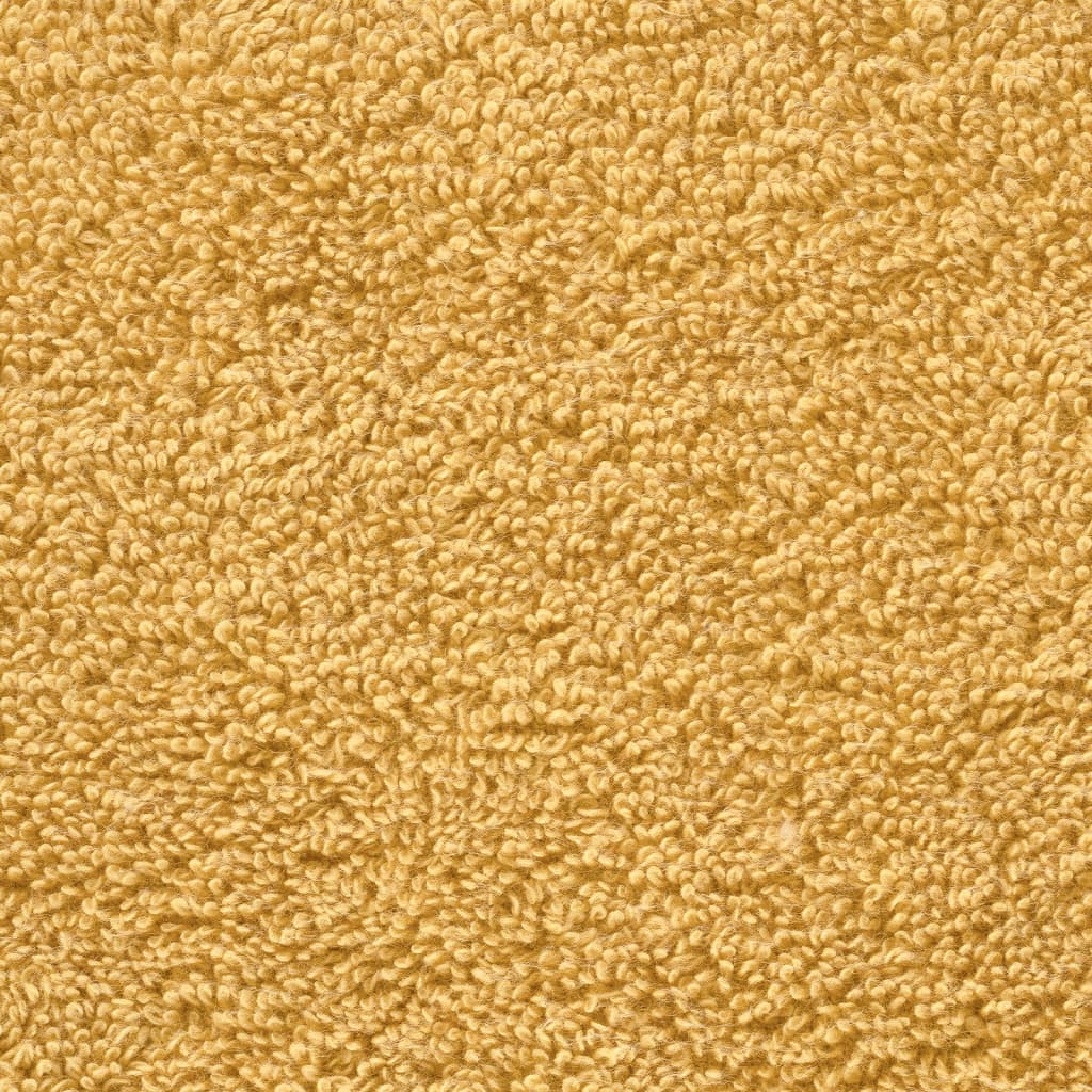 Premium Bath Towels SOLUND 10pcs Gold 100x150cm 600gsm