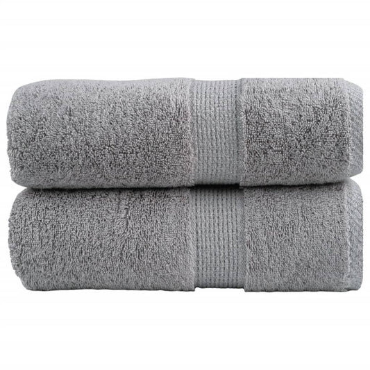 Premium Wash Towels SOLUND 2pcs Grey 30x30cm 600gsm
