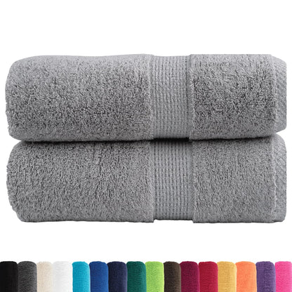 Premium Wash Towels SOLUND 2pcs Grey 30x30cm 600gsm