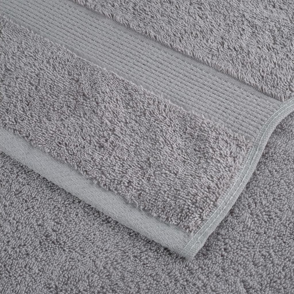 Premium Wash Towels SOLUND 2pcs Grey 30x30cm 600gsm
