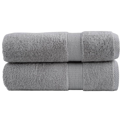 Premium Hand Towels SOLUND 2pcs Grey 50x100cm 600gsm