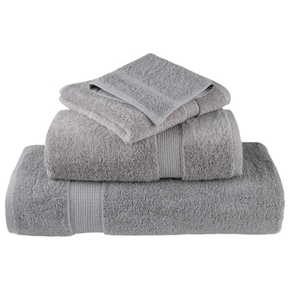Premium Hand Towels SOLUND 10pcs Grey 50x100cm 600gsm