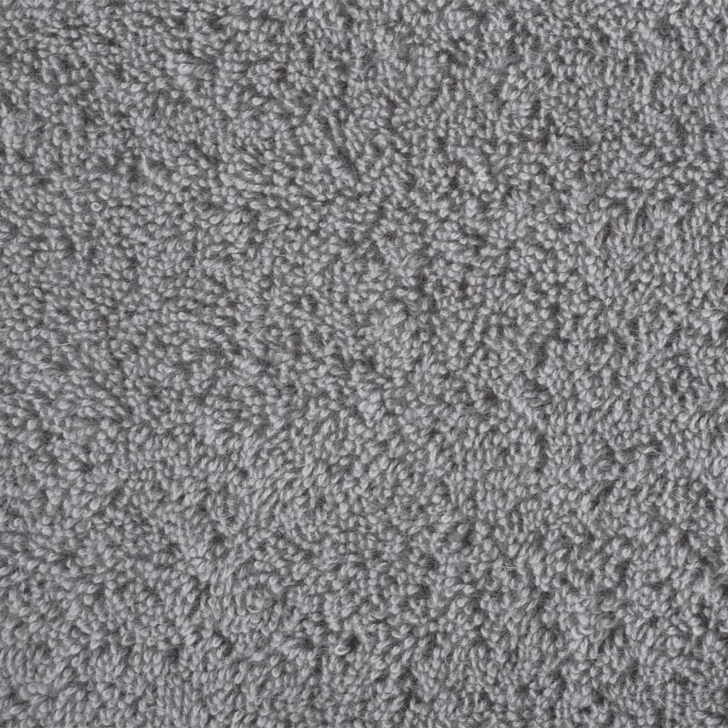 Premium Hand Towels SOLUND 10pcs Grey 50x100cm 600gsm