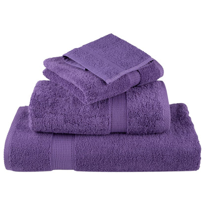 Premium Wash Towels SOLUND 2 pcs Purple 30x30 cm 600 gsm