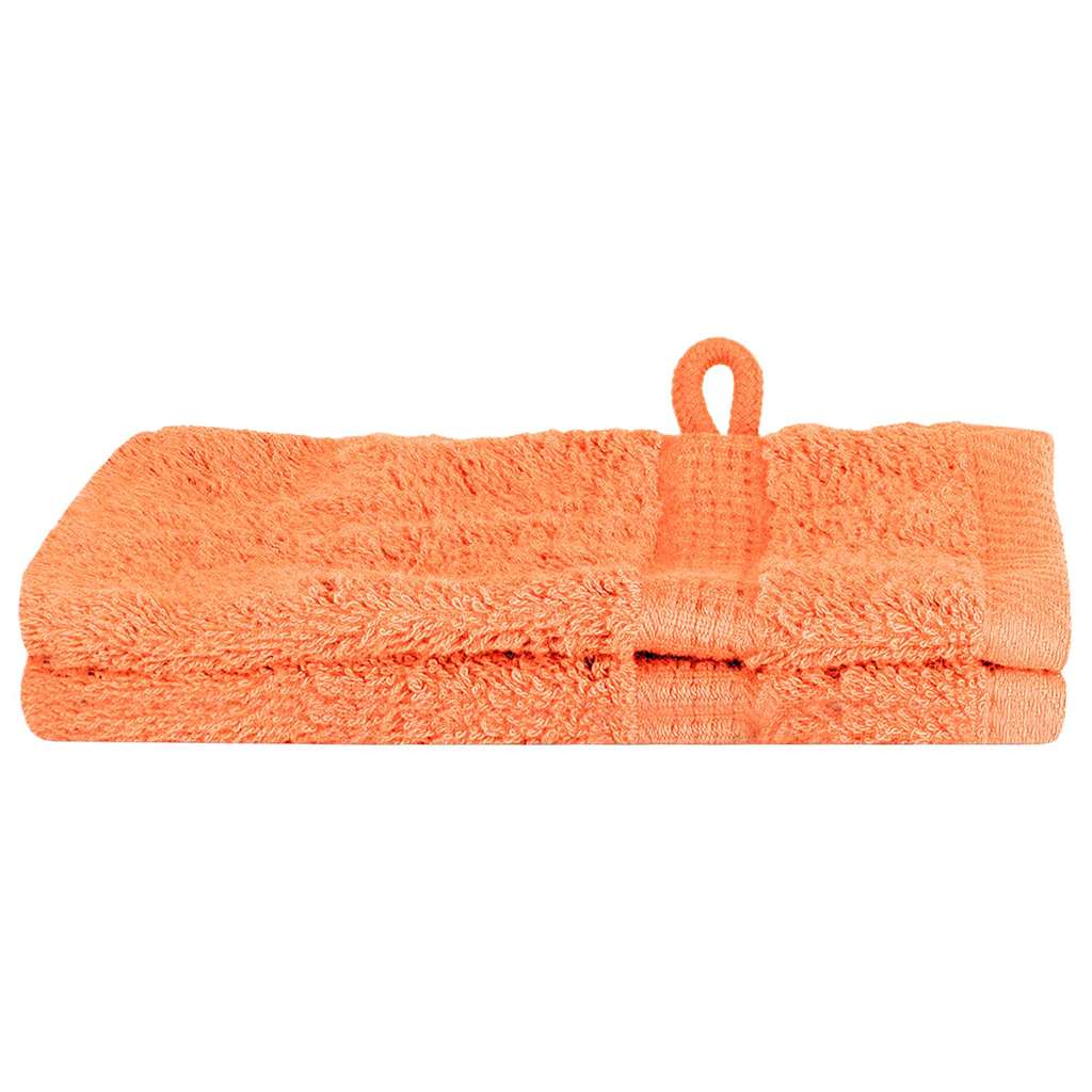 Washcloths SOLUND Orange Cotton
