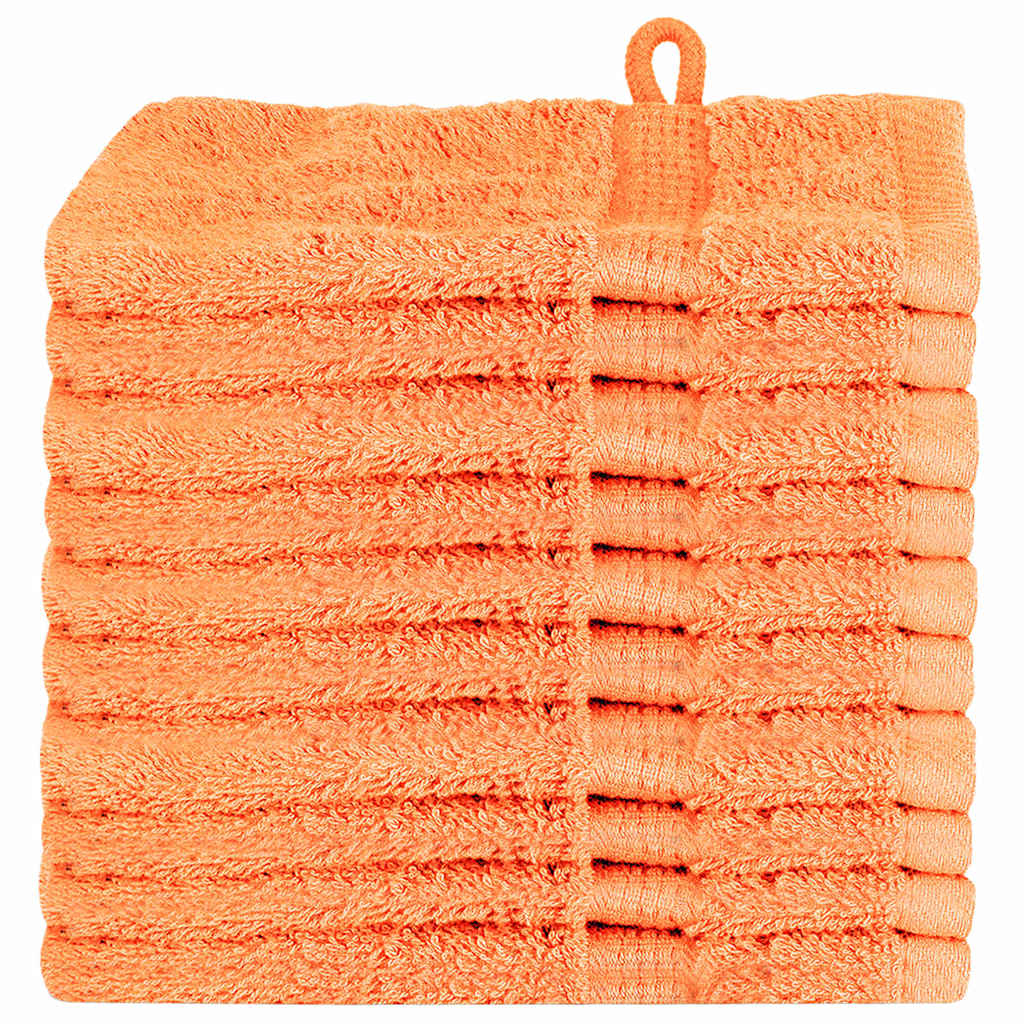 Washcloths SOLUND Orange Cotton