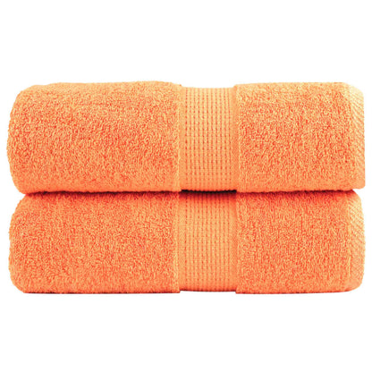 Premium Wash Towels SOLUND 2 pcs Orange 30x30 cm 600 gsm