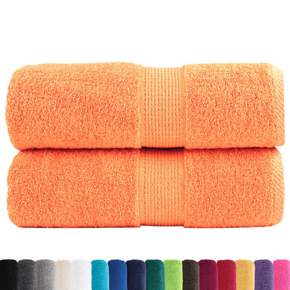 Premium Wash Towels SOLUND 2 pcs Orange 30x30 cm 600 gsm