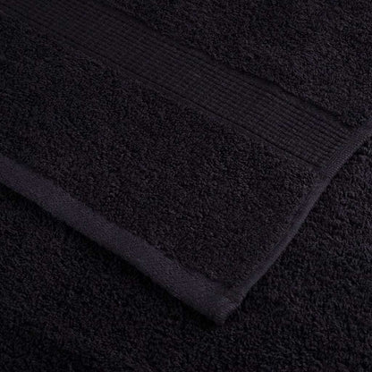 Washcloths SOLUND Black Cotton