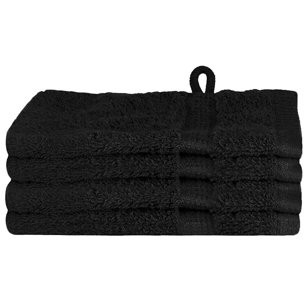 Washcloths SOLUND Black Cotton