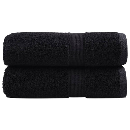 Premium Wash Towels SOLUND 2 pcs Black 30x30 cm 600 gsm