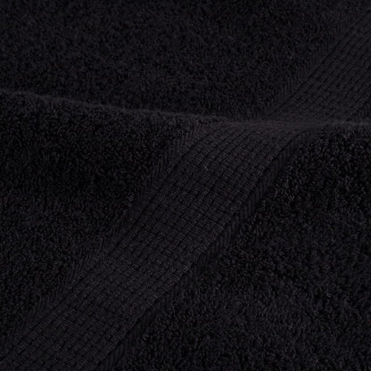 Premium Wash Towels SOLUND 2 pcs Black 30x30 cm 600 gsm