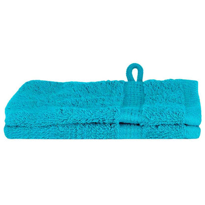 Washcloths SOLUND Turquoise Cotton